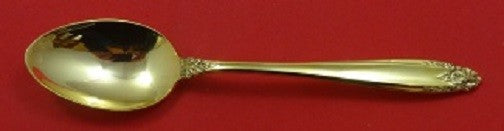 Prelude Vermeil By International Sterling Silver Teaspoon 6" Gold
