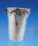 Mexican Sterling Silver Shot Glass Handwrought Bernice Goodspeed Aztec (#7729)