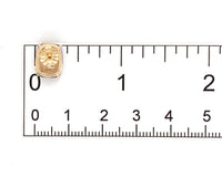 14k Yellow Gold Genuine Natural Ametrine Cushion Cut Stud Earrings (#J7291)