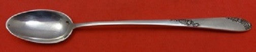 Sweetheart Rose By Lunt Sterling Silver Iced Tea Spoon 7 3/8"