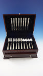 Rose Motif by Stieff Sterling Silver Flatware Set For 8 Service 32 Pieces