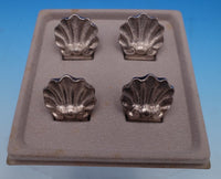 Vendome aka Arcantia by Christofle Silverplate Place Card Holders 4pc Box #7658