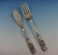 Milburn Rose by Westmorland Sterling Silver Flatware Set 12 Service 93 Pieces