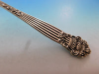 Georgian by Towle Sterling Silver Stuffing Spoon All-Sterling w/ Button 13 1/2"