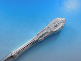 Rose Point by Wallace Sterling Silver Buffet Fork Custom Made 8 3/4"