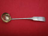 Coin Silver by Various Makers Sterling Silver Sauce Ladle GW Flaming Heart