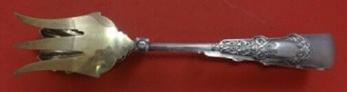 Alhambra by Whiting Sterling Silver Ice Tong Large Yoked 10"