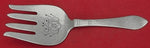 Continental by Georg Jensen Sterling Silver Fish Serving Fork Fancy Pierced 9"