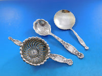 Heraldic by Whiting Sterling Silver Flatware Set For 12 Service 100 pcs Dinner