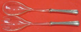 John and Priscilla by Westmorland Sterling Silver Salad Serving Set w/ Plastic