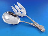 Rose by Stieff Sterling Silver Flatware Set for 12 Service 82 pc Repousse Dinner