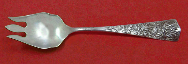 Chrysanthemum by Shiebler Sterling Silver Cake Ice Cream Spork Custom Made 5 3/4