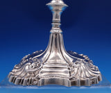 T. Hannam and R. Mills English Georgian Sterling Silver Candlestick Pair (#8432)