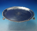 Thomas Heming English Georgian Sterling Silver Salver Tray Footed c.1766 (#5515)