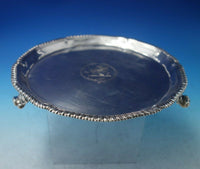 Thomas Heming English Georgian Sterling Silver Salver Tray Footed c.1766 (#5515)