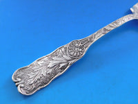 Saint Cloud By Gorham Sterling Silver Cold Meat Serving Fork Brite-Cut 8 1/4"