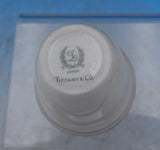 Tiffany and Co Sterling Silver Demitasse Set 12 Cups Saucers Lenox Liners #2692