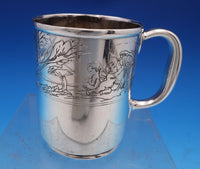 Tiffany and Co Sterling Silver Baby Cup #17285/545 "Walter" with Cupids (#8105)