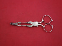 English Georgian Sterling Silver Sugar Nips scissor style london 4 1/2"