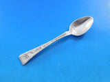 Lap Over Edge Acid Etched by Tiffany Sterling Demitasse Spoon w/ Lobster #2 4"