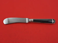 Talisman Black by Christofle Silverplate Butter Spreader Hollow Handle 6 1/2"