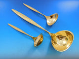 Kopenhagen Gold by Wmf 800 Silver Flatware Service 12 Dinner Set 178 pcs Modern