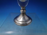 Old French by Unknown Silverplate Bud Vase Crystal c.1960 10 3/4" (#5989)