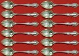 Debussy by Towle Sterling Silver Grapefruit Spoon Custom Set 12 pieces 6" Fluted