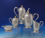 Northern Lights by International Sterling Silver Tea Set 5pc (#7310)