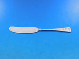 Lap Over Edge Acid Etched by Tiffany Sterling Butter Spreader FH 6" Plum Blossom