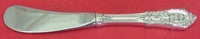 Rose Point by Wallace Sterling Silver Butter Spreader Hollow Handle 6" Set of 12