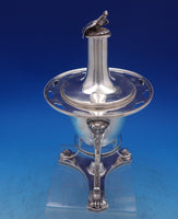 French Sterling Silver Sucrier French Style on Pedestal 9 1/2" x 5" (#6995)