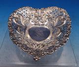 Gorham Sterling Silver Candy Dish Heart Shape Pierced Bows Scrolls A4304 (#7441)