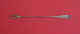 Number 2 by Shiebler Sterling Silver Pickle Fork Long GW w/ loops & twist 8 5/8"