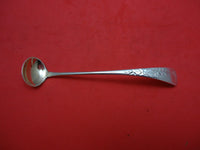 Antique Engraved #8 by Gorham Sterling Silver Mustard Ladle Goldwashed 5"