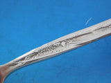 Lap Over Edge Acid Etched by Tiffany Sterling Silver Teaspoon Cicada Bugs 6"