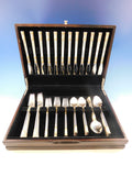 Aegean Weave Gold by Wallace Sterling Silver Flatware Set 12 Service 60 pieces