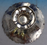 Henry Wilkinson English Victorian Sterling Silver Basket w/ Swing Handle (#8633)