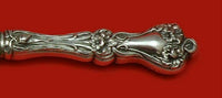 Majestic by Alvin Sterling Silver Regular Knife Blunt Silverplate Blade 8 1/2"