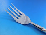 Rose Point by Wallace Sterling Silver Buffet Fork Custom Made 8 3/4"