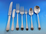Feather Edge by Tuttle Sterling Silver Flatware Set for 12 Service 93 pieces