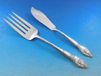 Enchanting Orchid by Westmorland Sterling Silver Flatware Set Service 37 Pieces