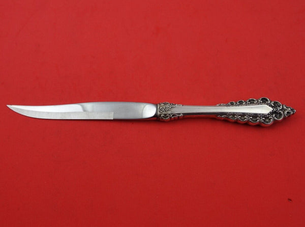 Florentine Scroll by Lunt Sterling Silver Steak Knife Bevel Blade HHWS Original