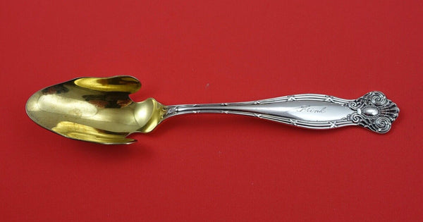 Empire by Towle Sterling Silver Cheese Scoop gold washed Original 7 1/4"