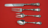 Dorothy Vernon by Whiting Sterling Silver Regular 4-pc Place Setting w/mono