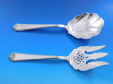 George II Rex by Watson Sterling Silver Flatware Set Service 105 pcs Dinner