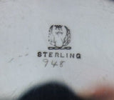 Meriden Britannia Sterling Silver Fruit Bowl Footed Pierced Design #896 (#2990)