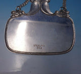 Sterling Silver Liquor Label "Sherry" with Leaf and Berry Motif #353 (#5036)