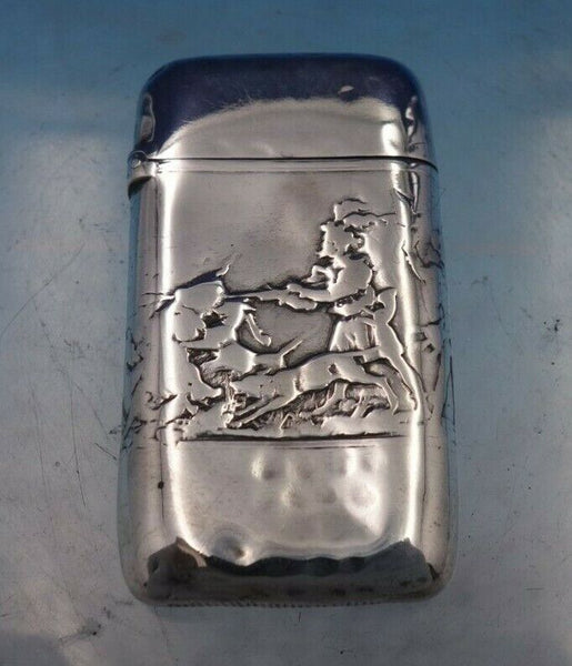 Fontainebleau by Gorham Sterling Silver Match Safe Figural #305 2 5/8" (#6517)