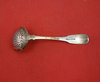 Tipt by John Ward Coin Silver Sugar Sifter Ladle circa 1830 6 1/4" Heirloom